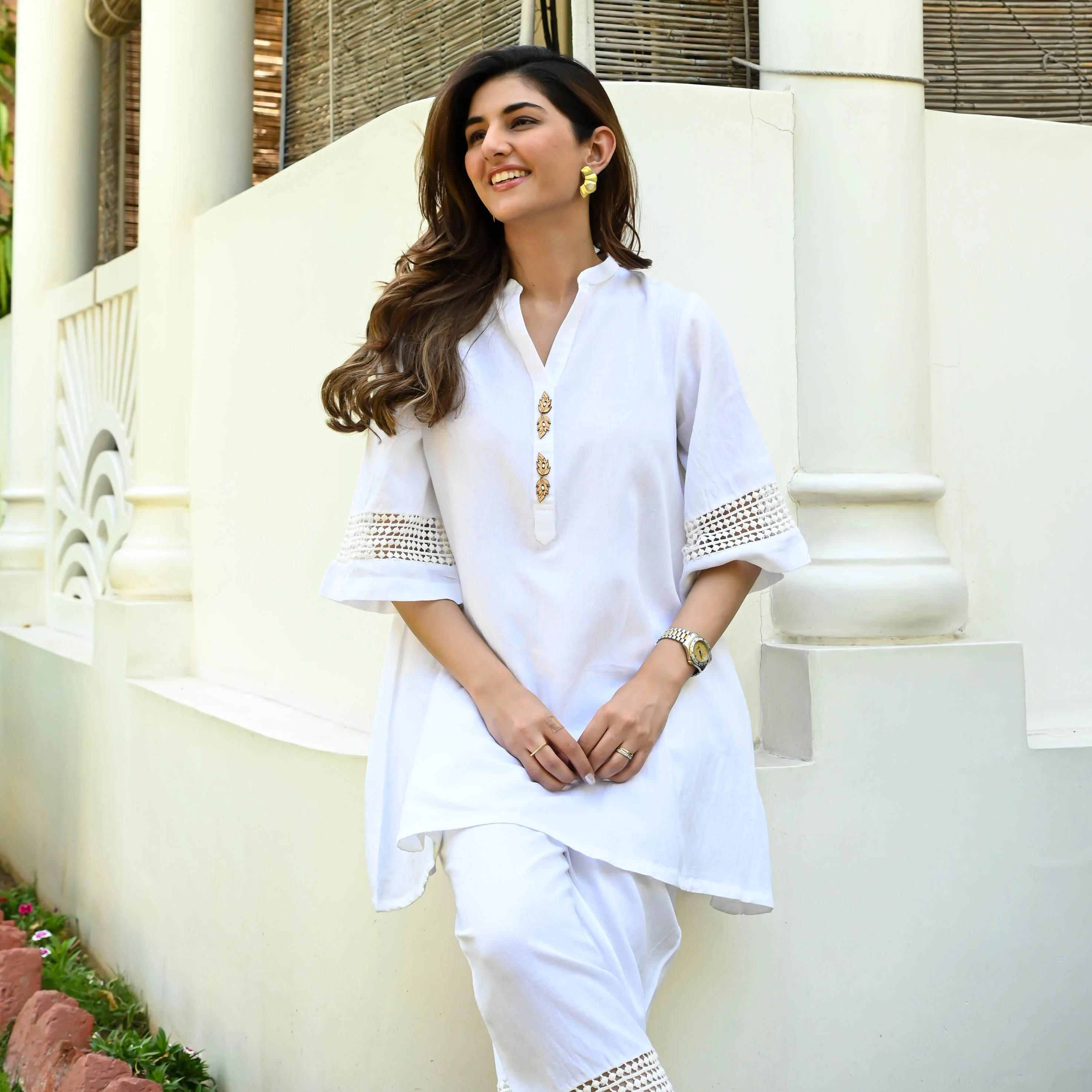 Bunaai Cotton Elegance Coord Set - Woolfily