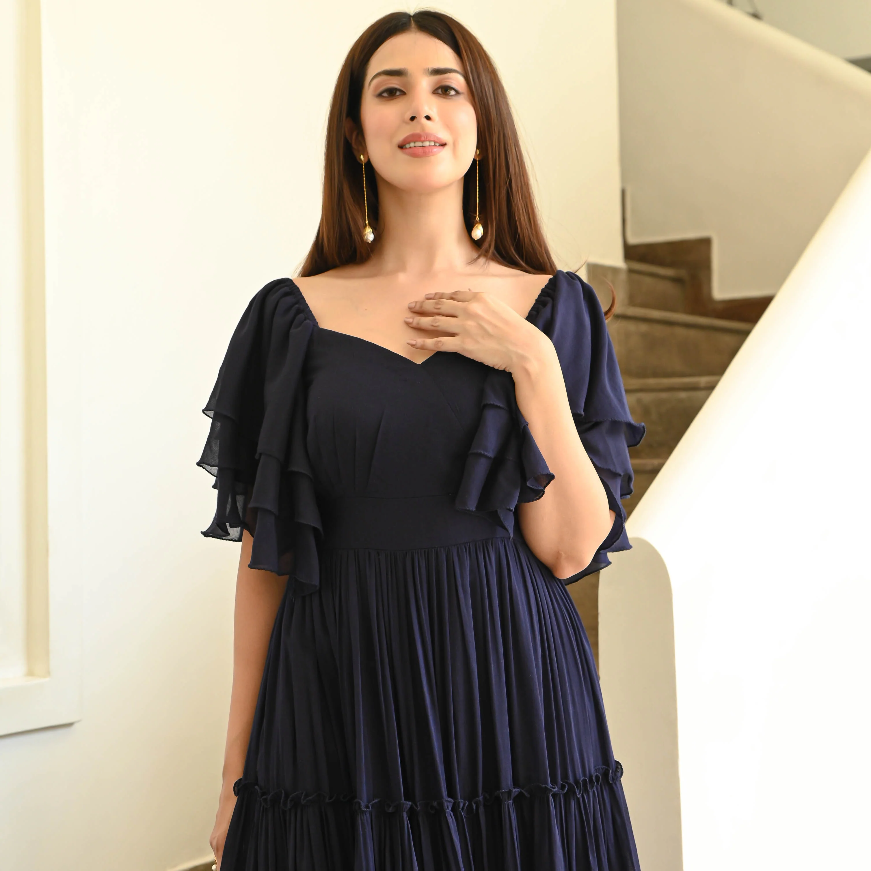 Bunaai Sweetheart Cotton Dress - Woolfily