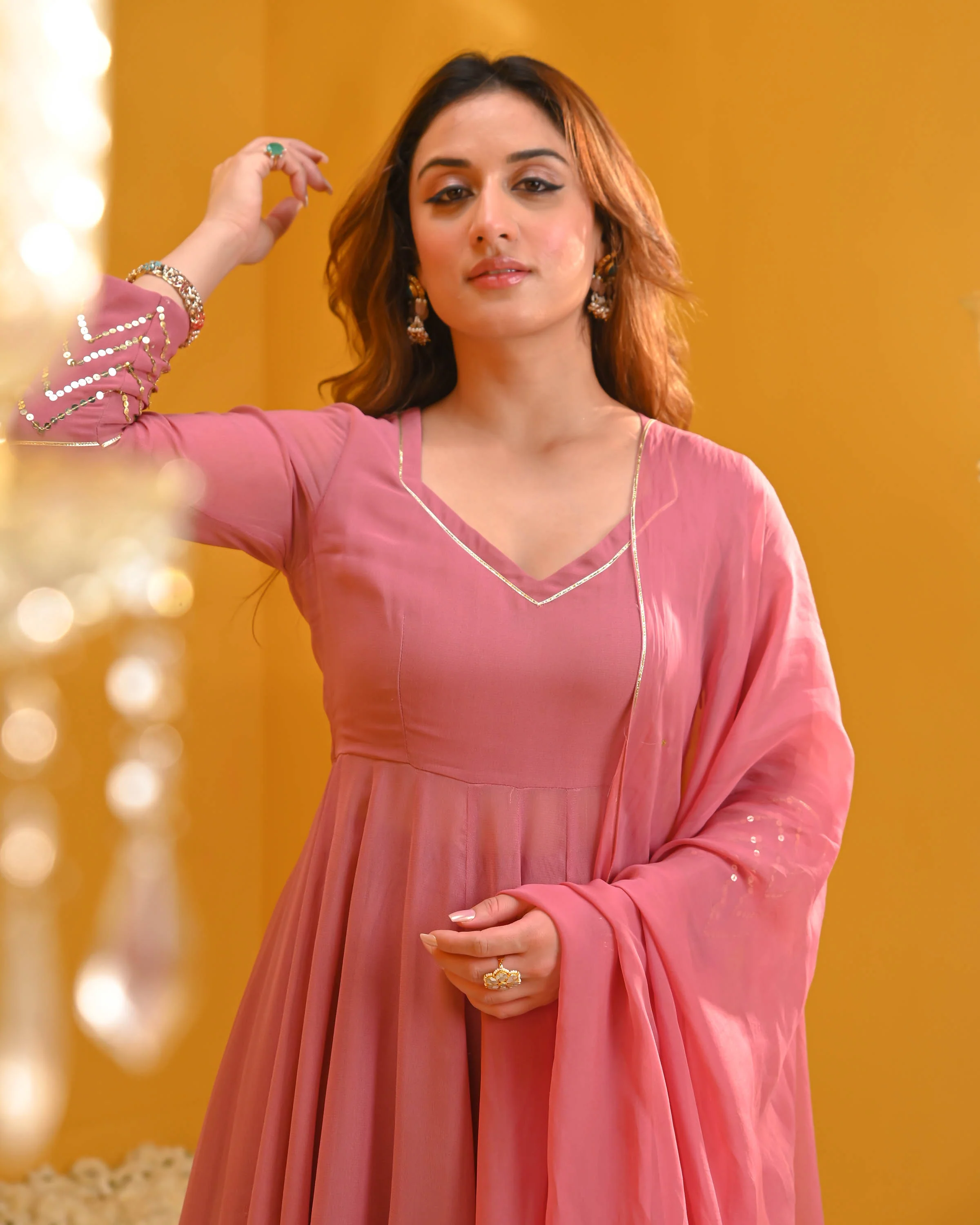 Ojasvi Georgette Suit Set - Woolfily